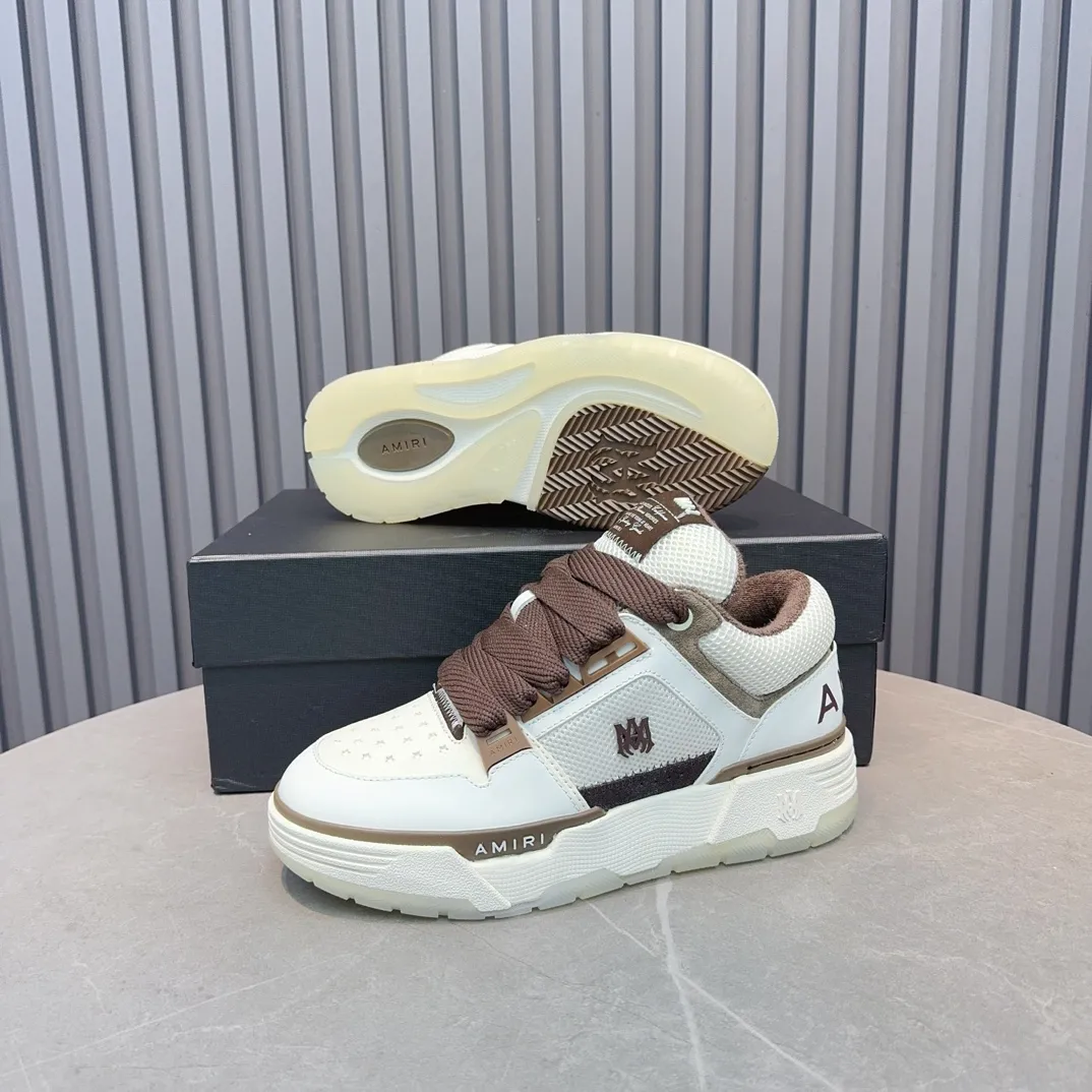 Men's shoes 💰660💰 AMIRI AMIRI trendy brand hot sale 🔥 Available all year round, couples 💑 Official website synchronization Imported fabrics 1⃣️ vs 1⃣️ replica, original factory special original sole, 35-45 (45. non-refundable)